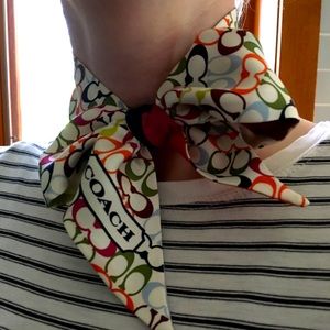 Coach Neck scarf / purse tie